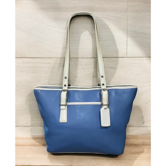 Vintage Coach 9847 Legacy West Leather Market Tote Bag & 6780 Skinny Wristlet - Picture 2 of 16